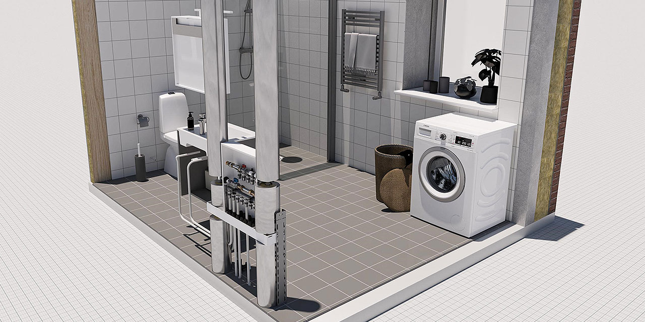 Utsnitt fra et bad med tappevann fra LK