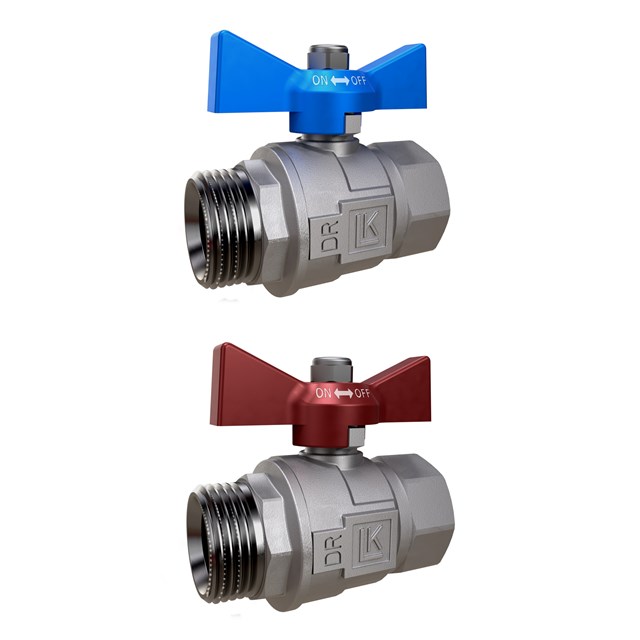 LK Kuleventil 821 Eco, rett 3/4"